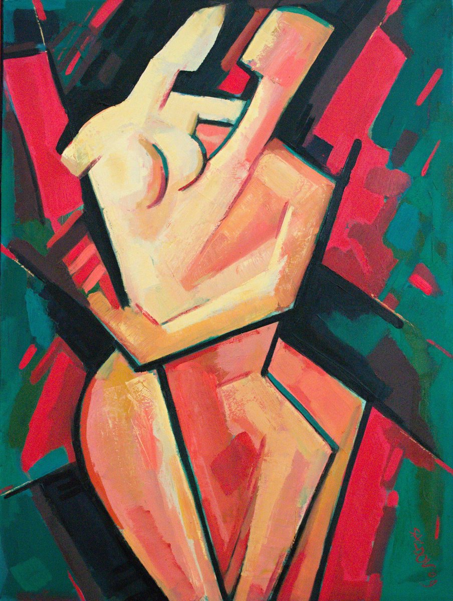 Lovers By Rumen Sazdov, 24 X 31, Artwork For Sale On Artfinder