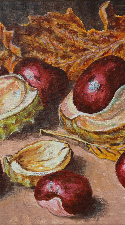 Chestnuts, 24*18 by Dmytro Yeromenko