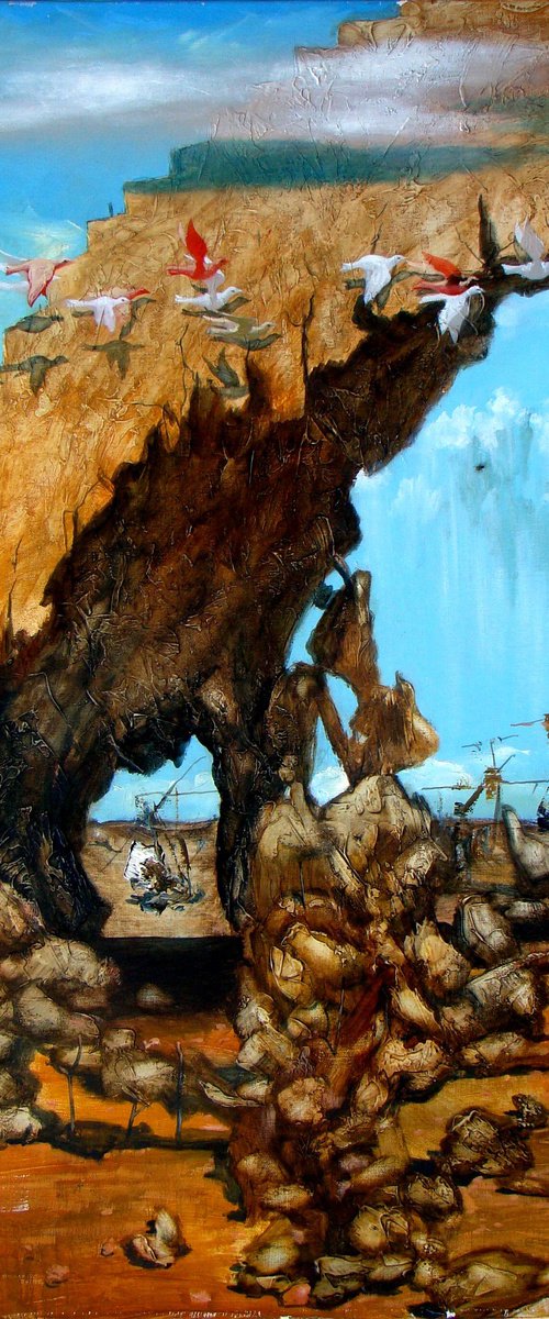 The Gate of Dreams. (1 part of triptych) by Serhiy Roy