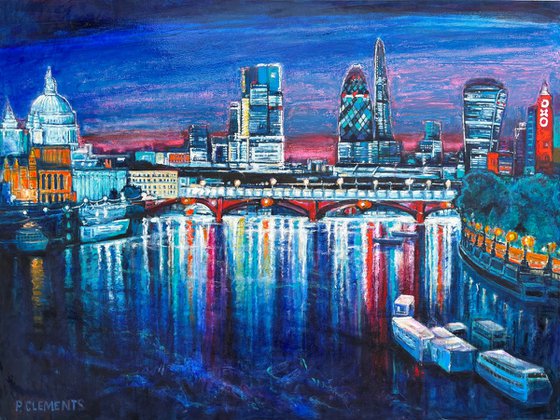 London from St Pauls to Oxo Tower