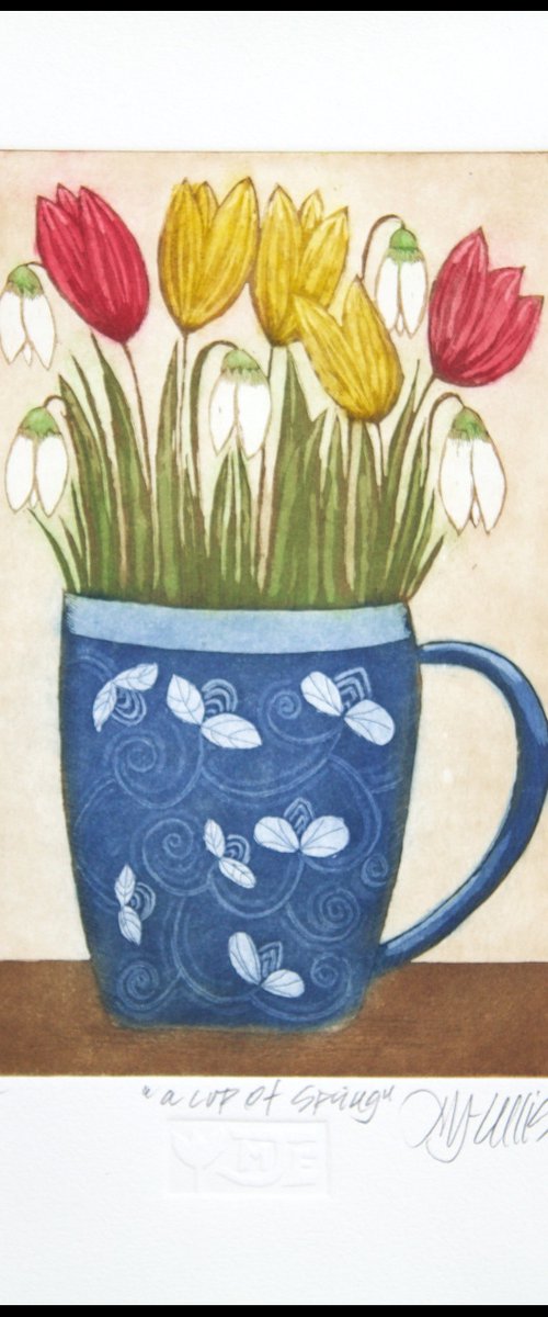 a cup of Spring by Mariann Johansen-Ellis