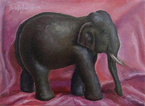 Elephant Statue by Ramya Sadasivam