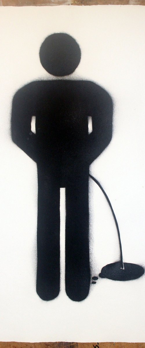 Pissman (wp). by Juan Sly