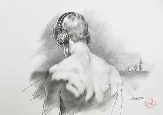 The Man Listening to Music 2