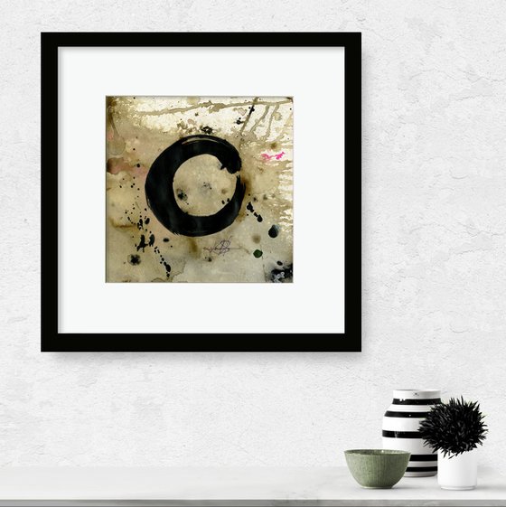 Enso Tranquility 16 - Zen Circle Art by Kathy Morton Stanion