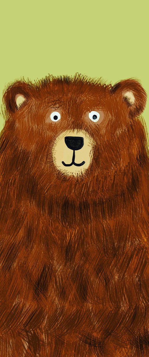 Bear - limited-edition, art print by Design Smith
