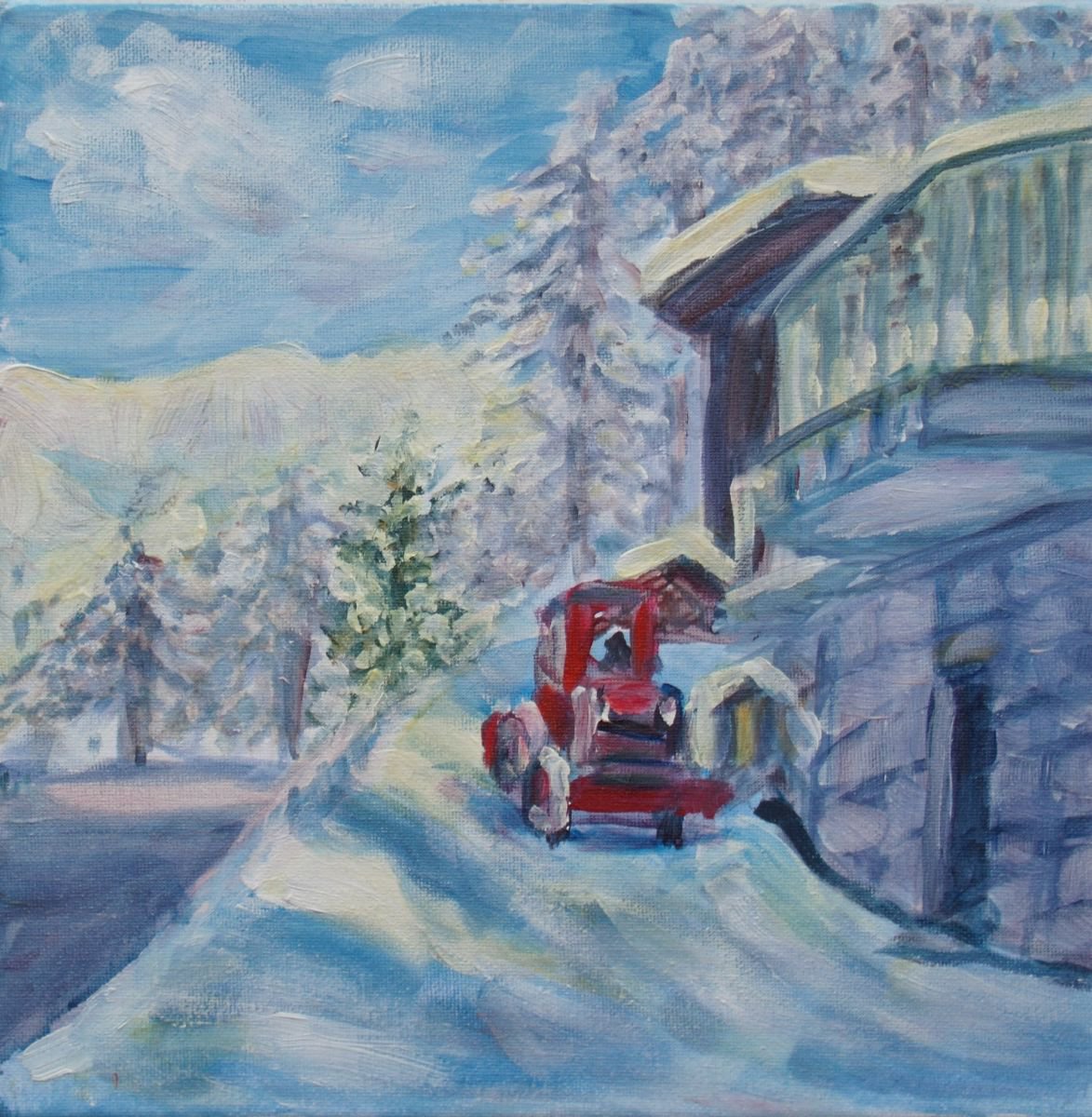 After snow by Elena Sokolova