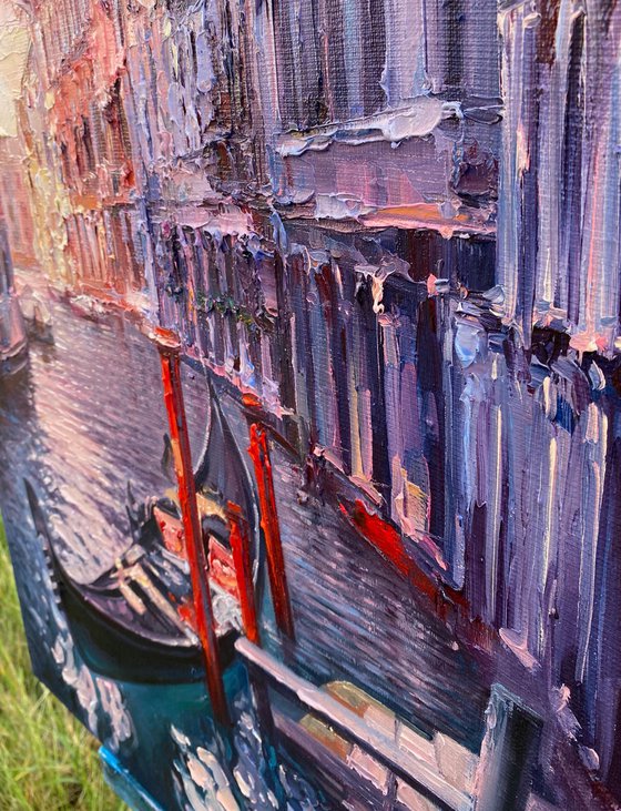 "Venice"original oil painting