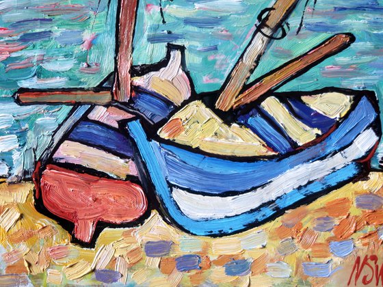 Boats and the sea.4