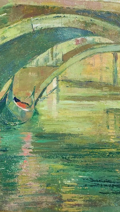 Italian boat by Olga Onopko