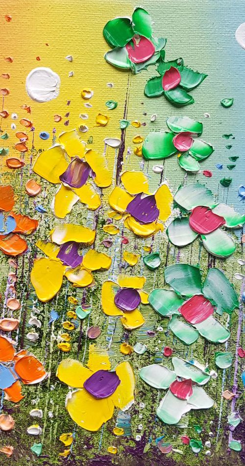 "Rainbow Days & Flowers in Love" by Phil Broad