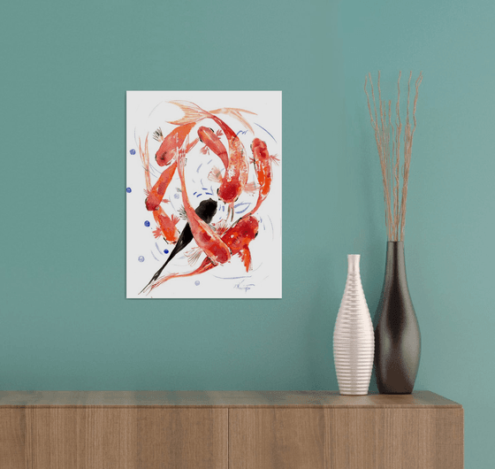 Koi Pond, Feng Shui