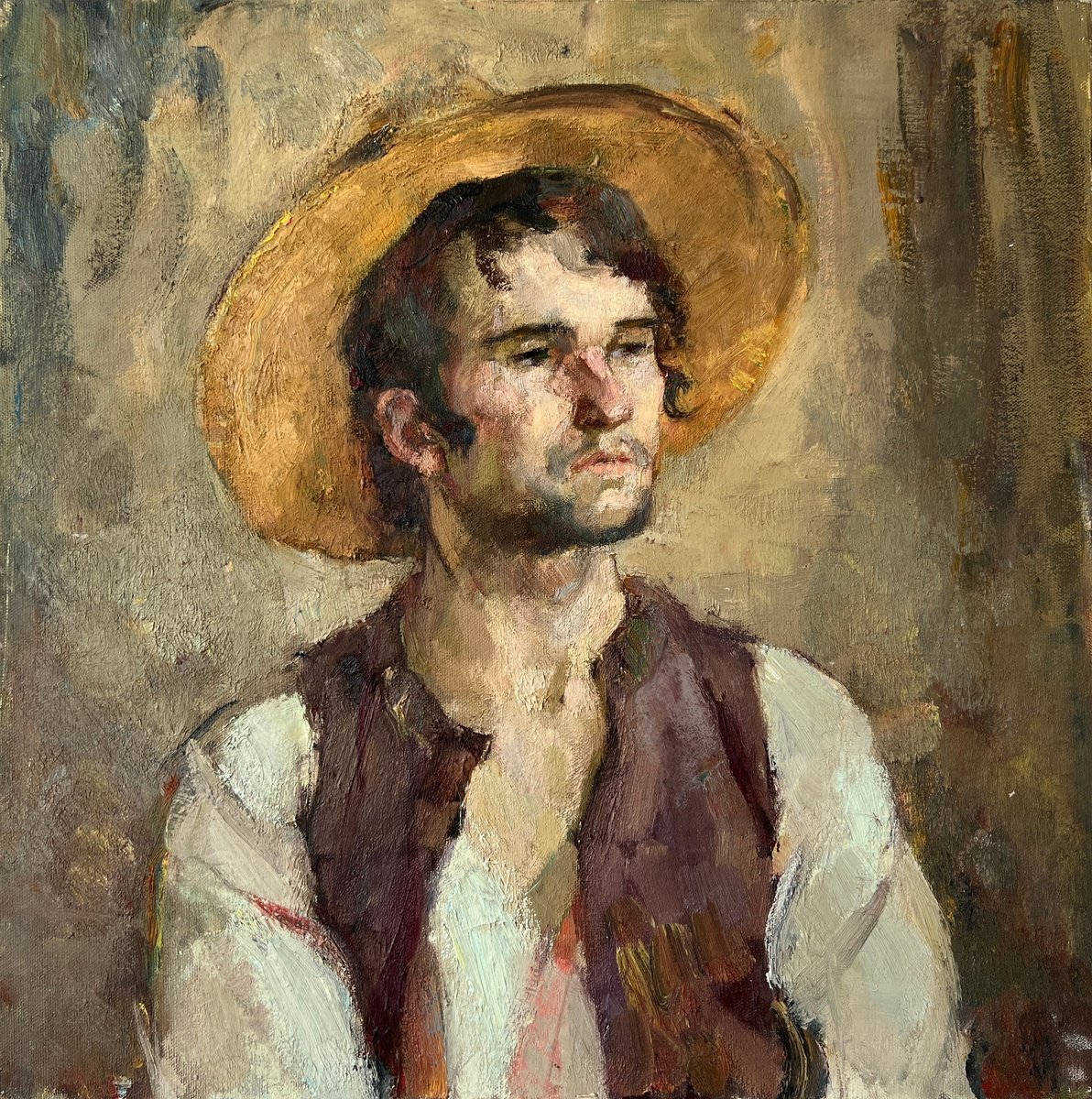 Portrait of a Young Man by Zakhar Shevchuk