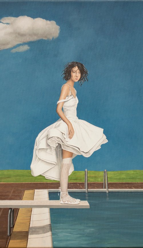 To Jump or Not to Jump?.. by Nataliya Bagatskaya