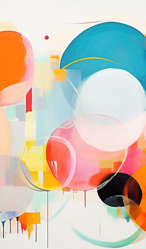 Colorful oversized objects 20122315 by Sasha Robinson