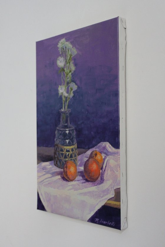 Still Life with Flowers and Citrus