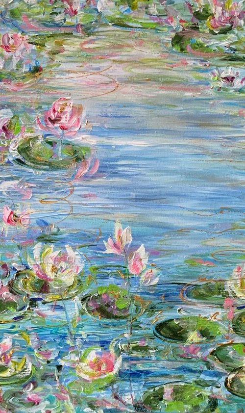 Water Lillies by Jan Rogers