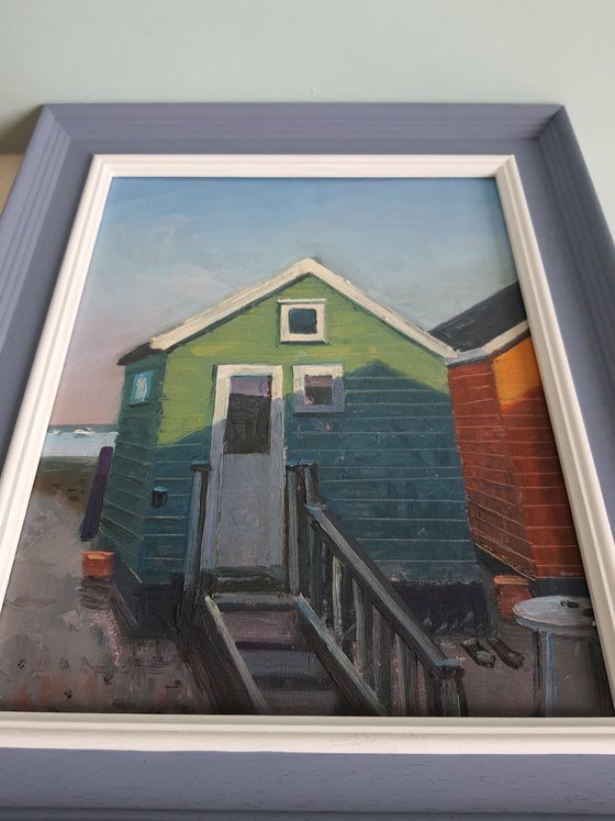Mudeford Sandbank beach huts