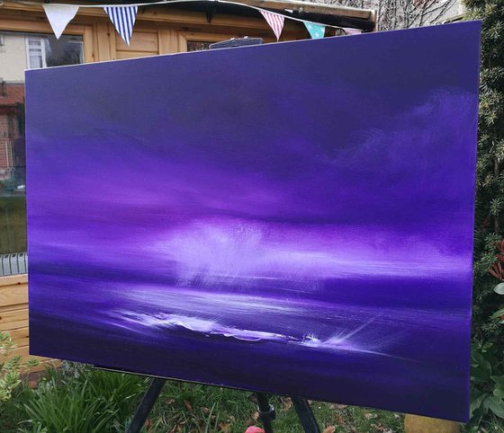 Amethyst Squall -  Seascape