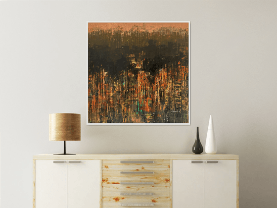 Brown Lake_36"X36"