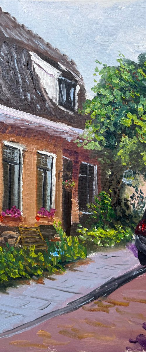 Quiet Street in Dalen by Dmitry Fedorov