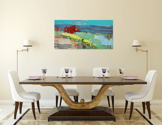 Flowers in the water