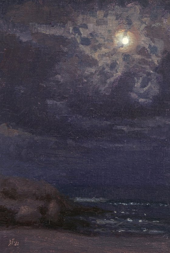 Full Moon at Balmins Beach