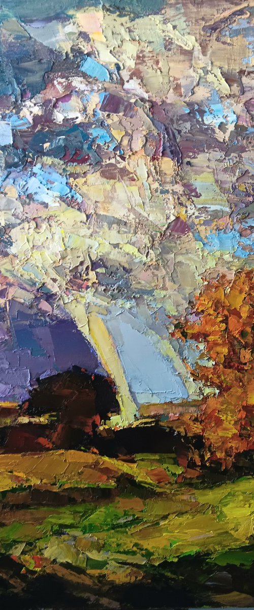 Landscape With Rainbow by Ruslan Khais