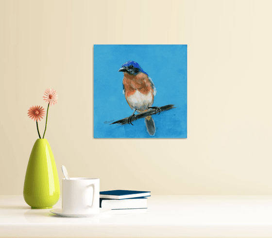 Bluebird - Original Acrylic Painting