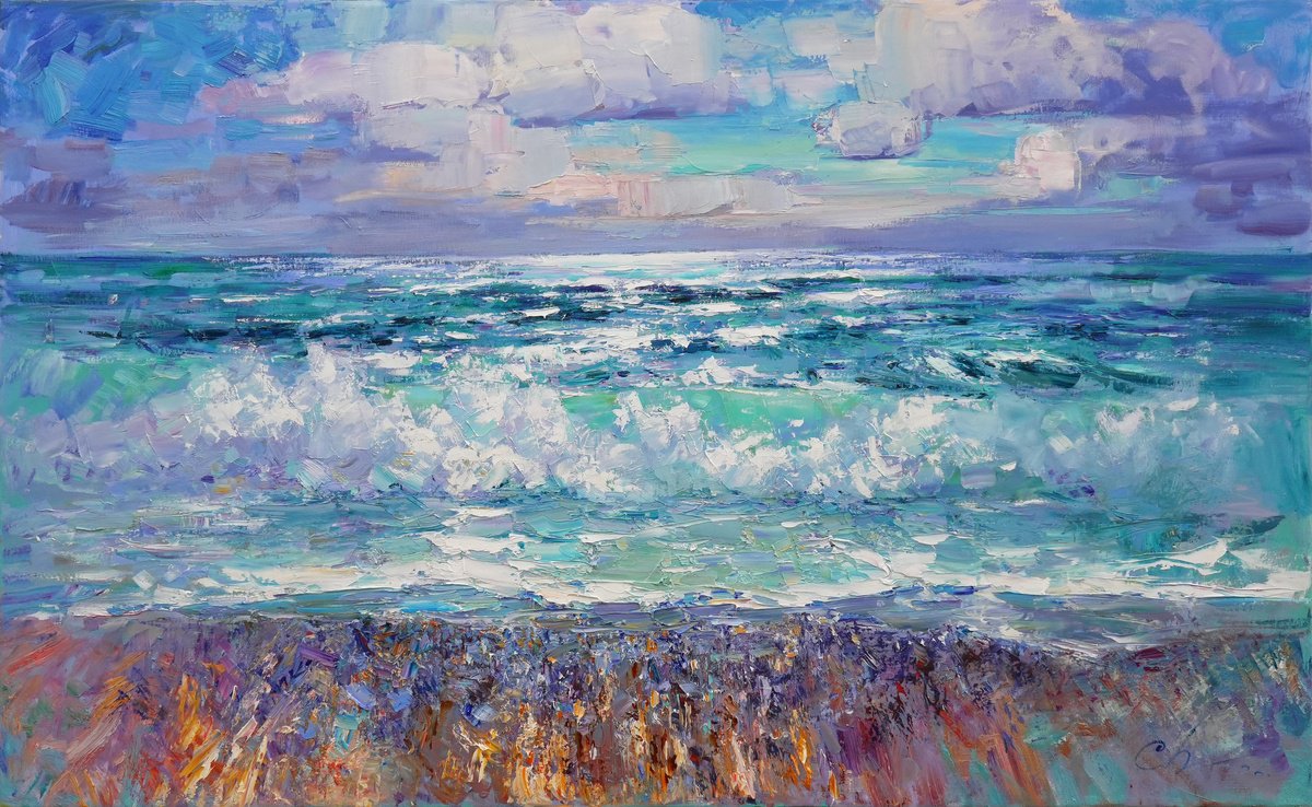 Beyond The Horizon By Serhii Cherniakovskyi, 51 X 31, Artwork For Sale On Artfinder