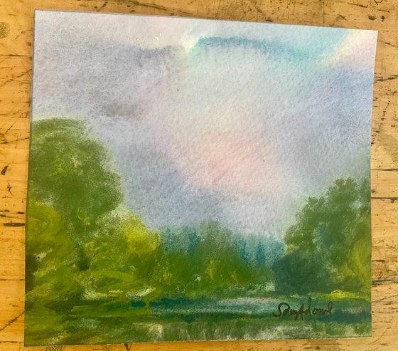 Fonthill lake, Wiltshire