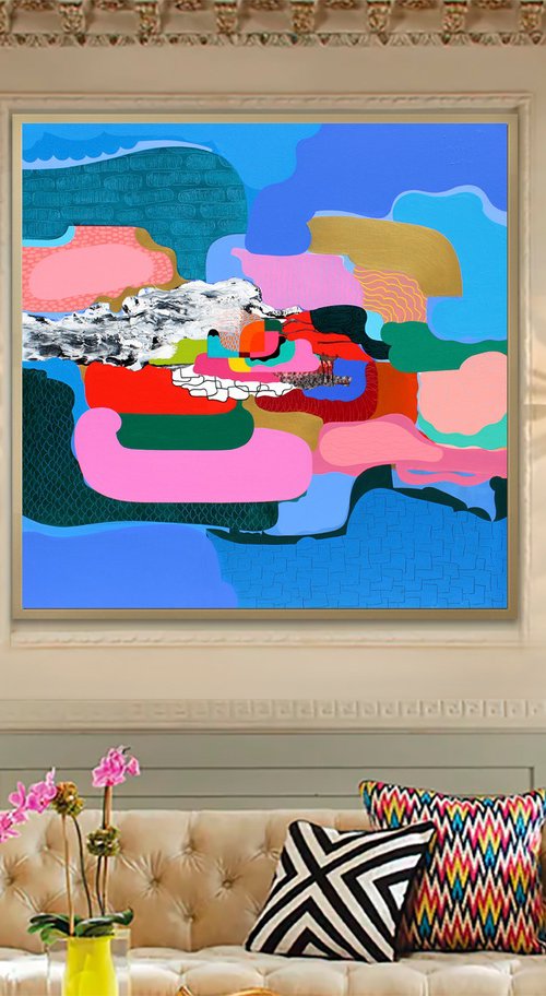 Azure Whispers and Golden Dreams by Martina Boycheva