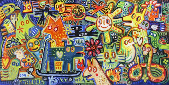 LOVE NATURE  "CALIFORNIA" 100x200cm