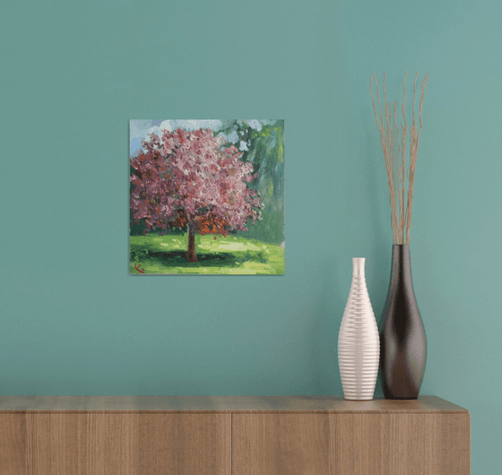 Landscape "Sunny tree"