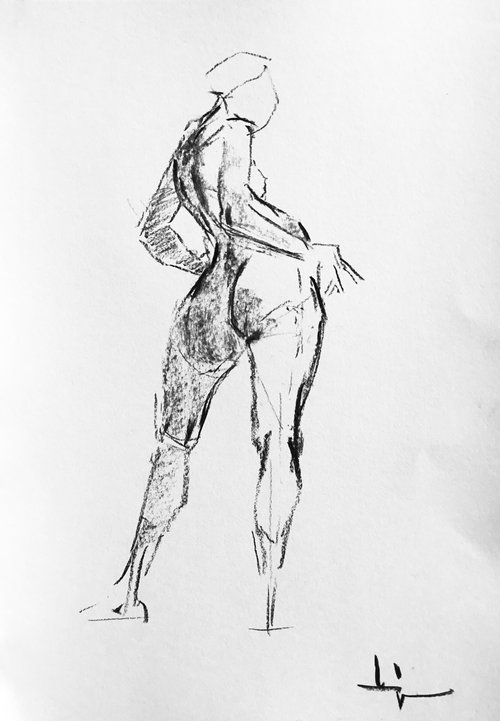 Study of woman #5 by Dominique Dève