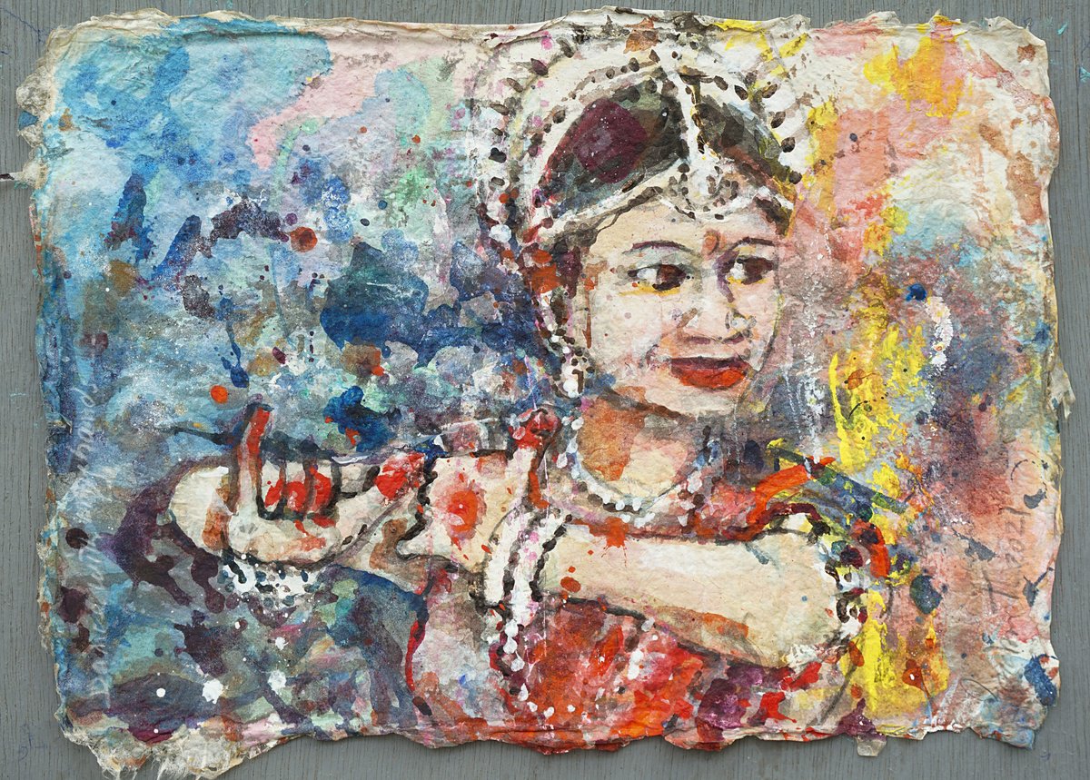 Dance With My Hands By Gordon T., 14 X 10, Artwork For Sale On Artfinder