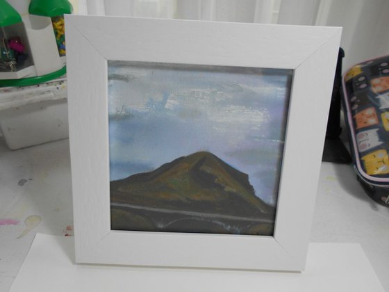 Scottish Highlands - Glamaig Sligachan Framed Painting