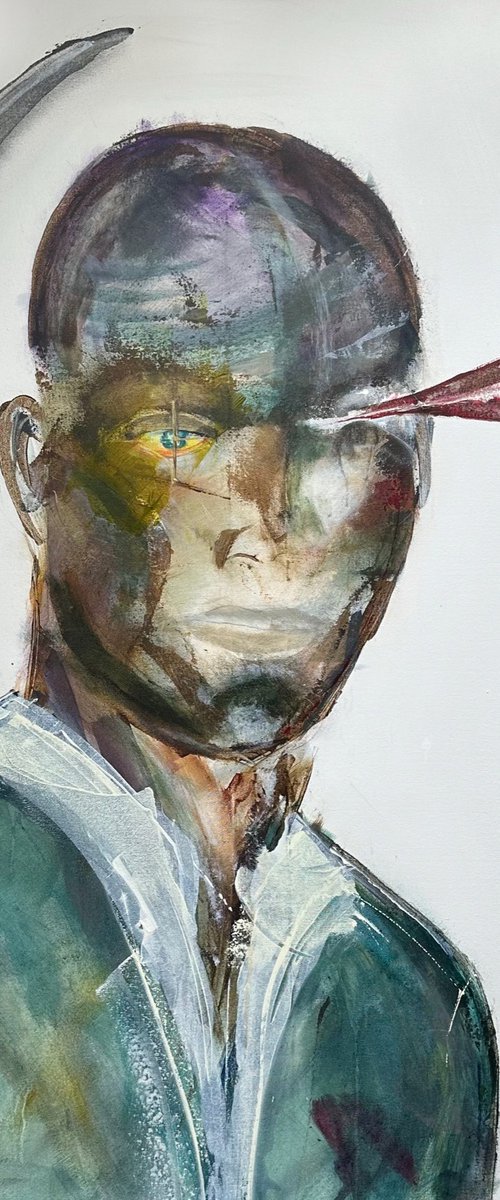 LOOKING (INSIDE) by Romany Mark Bruce