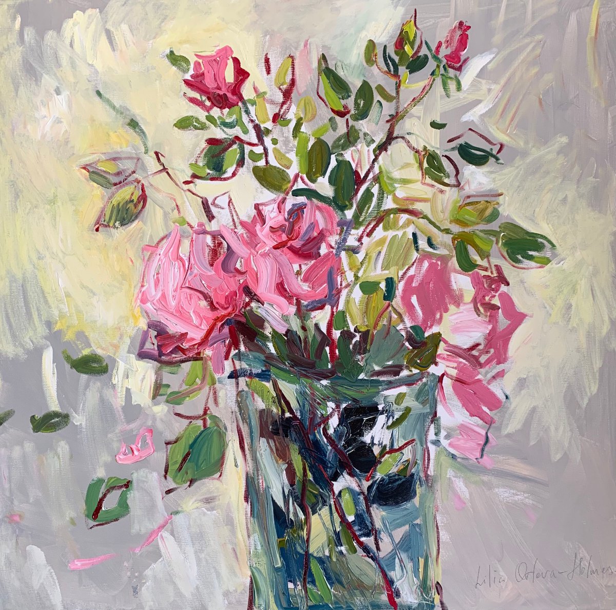 Roses from my garden. by Lilia Orlova-Holmes