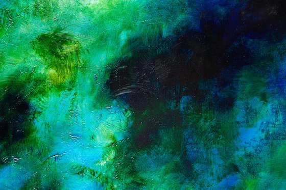 Deep Blue abstract