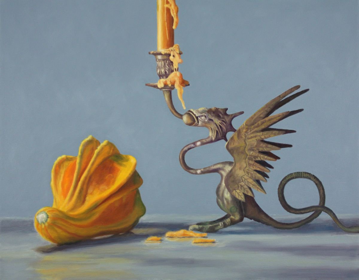 Squash and Griffin by Douglas Newton