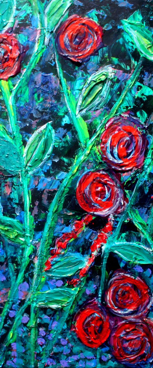 Hampshire Rose Garden by Paul J Best