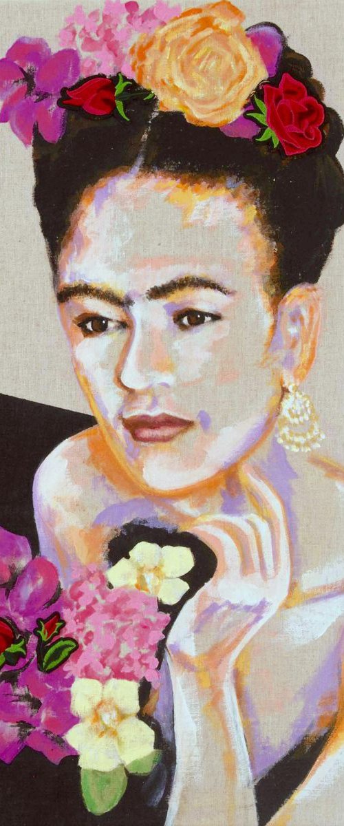 FLOWER AND SHADOWS by Diana Herrera Palomo