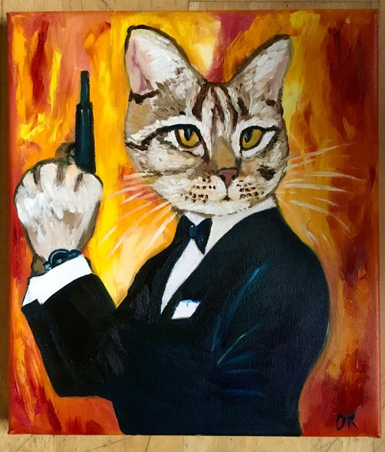 Troy The Cat  James Bond 007 #2