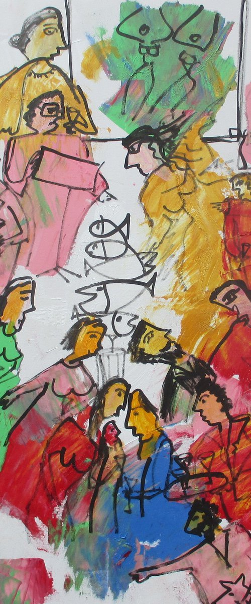People in gallery by Sonja Zeltner-Müller