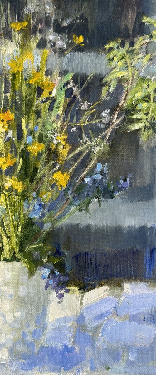 Yellow-blue mood by Olha Laptieva