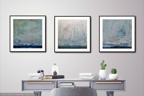 Untitled (Seascape Series) x 3