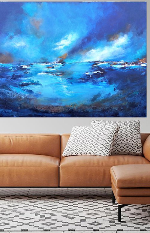 Moonlit Ocean by Susan Wooler
