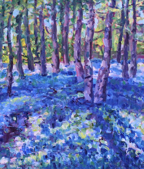 Mayday Bluebells by Zoe Elizabeth Norman