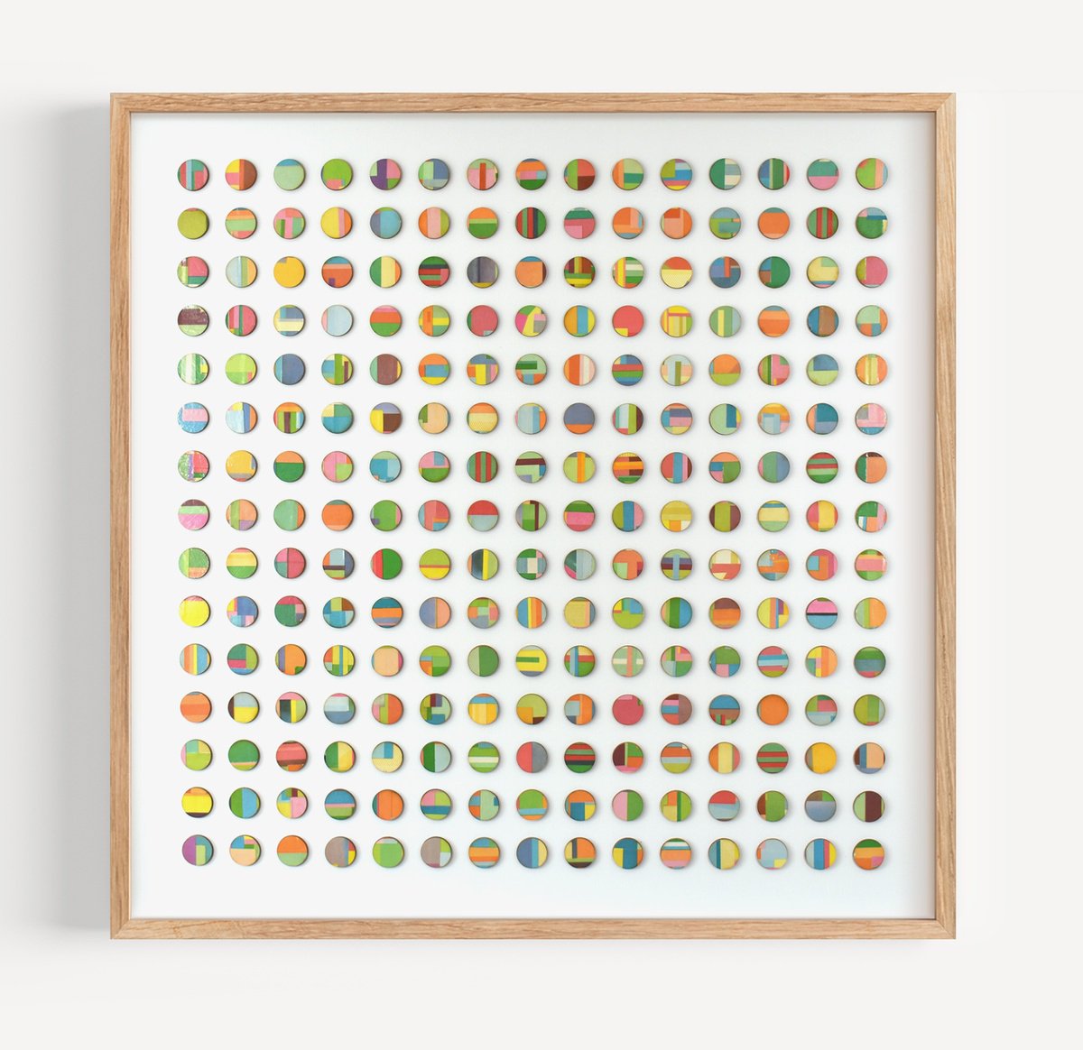 Grid of Dots by Amelia Coward